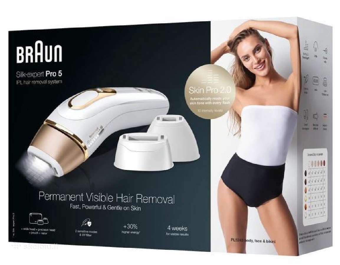 Fotoepiliatorius Braun Silk-expert Pro 5 Ipl Pl515 - nuotraukos Nr. 3