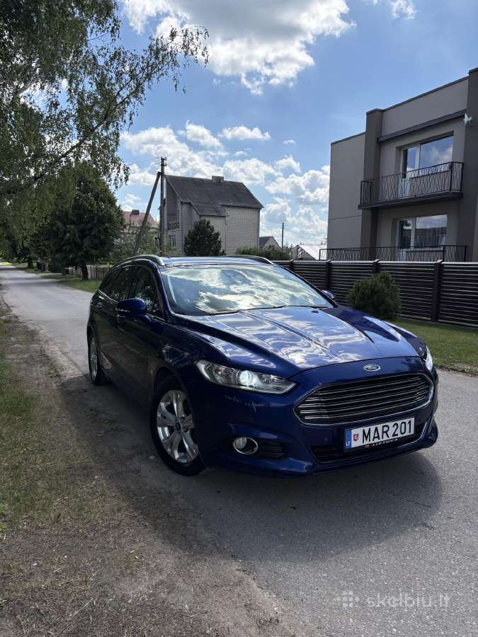 Ford Mondeo 2016 2.0 Tdci 132kw - nuotraukos Nr. 3