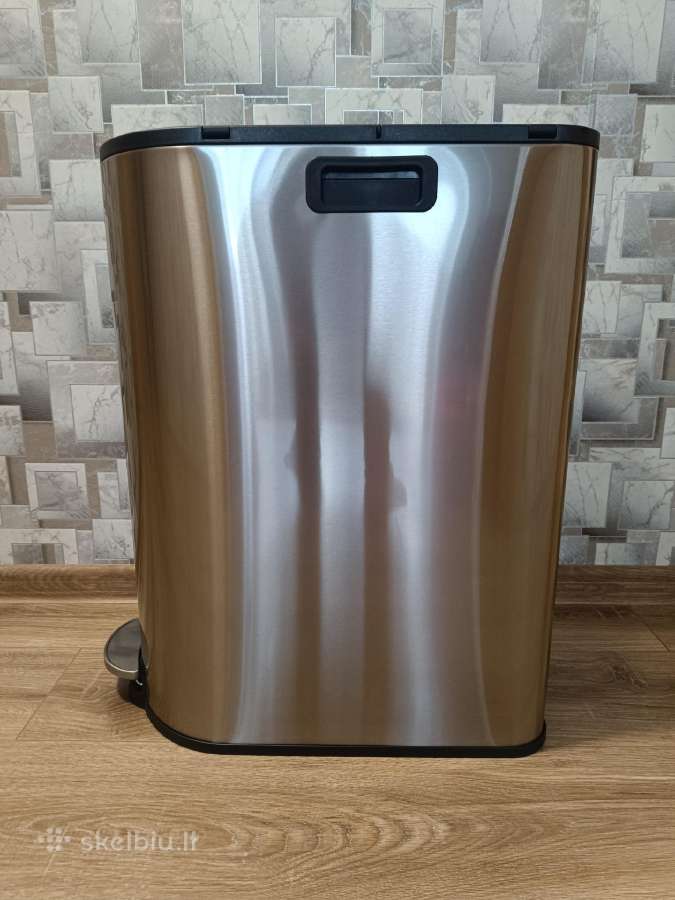 Naujos 60l. (2x30l) ir 50l. šiūkšlių dėžės - nuotraukos Nr. 4