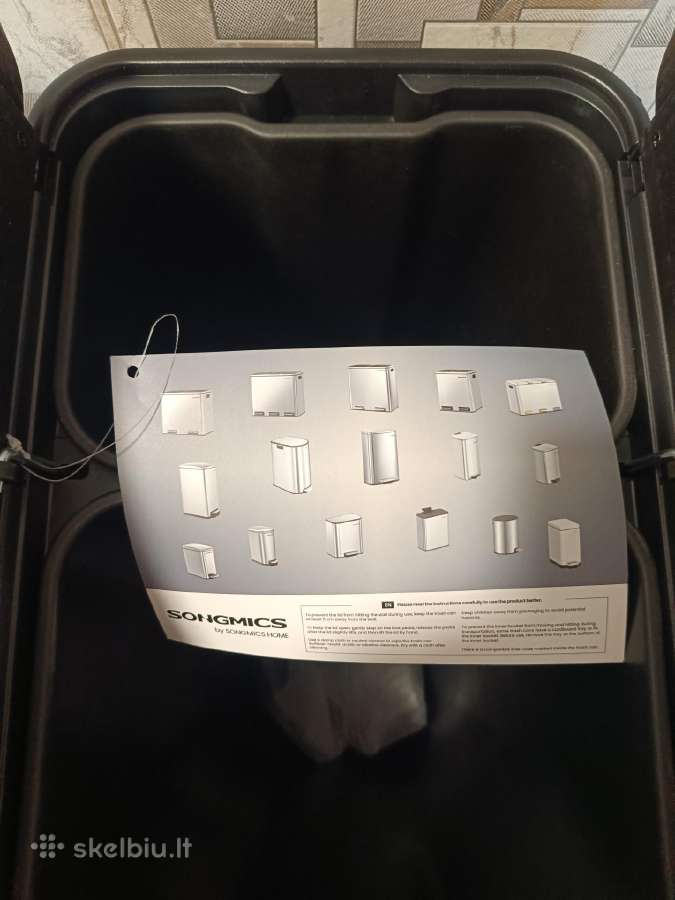 Naujos 60l. (2x30l) ir 50l. šiūkšlių dėžės - nuotraukos Nr. 11