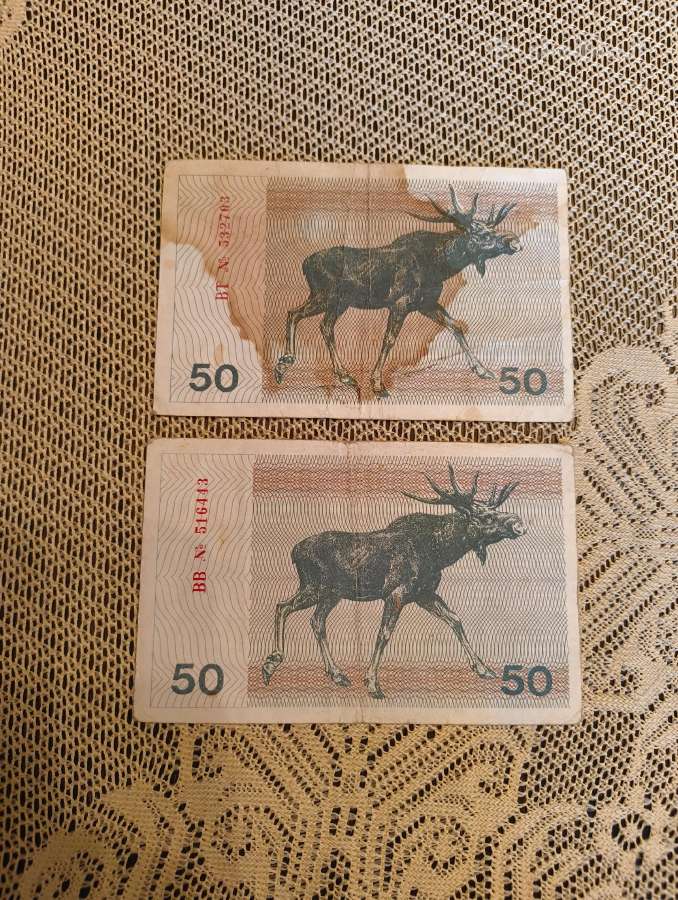Banknotai Talonai Vagnorkes Originalai - Apyvartin - nuotraukos Nr. 2