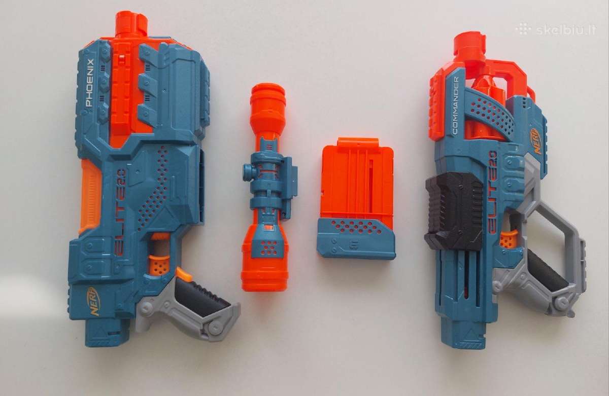 3 Nerf šautuvai - nuotraukos Nr. 2
