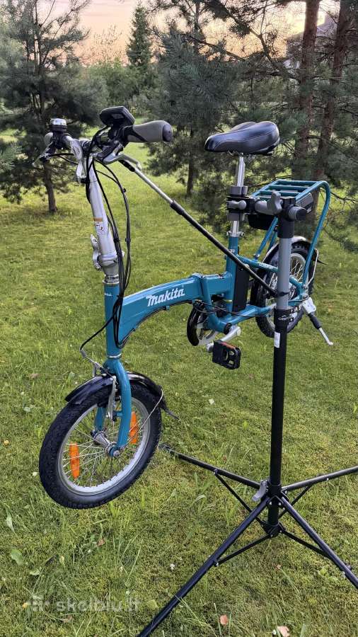 Elektrinis dviratis Makita Bby180z. - nuotraukos Nr. 4