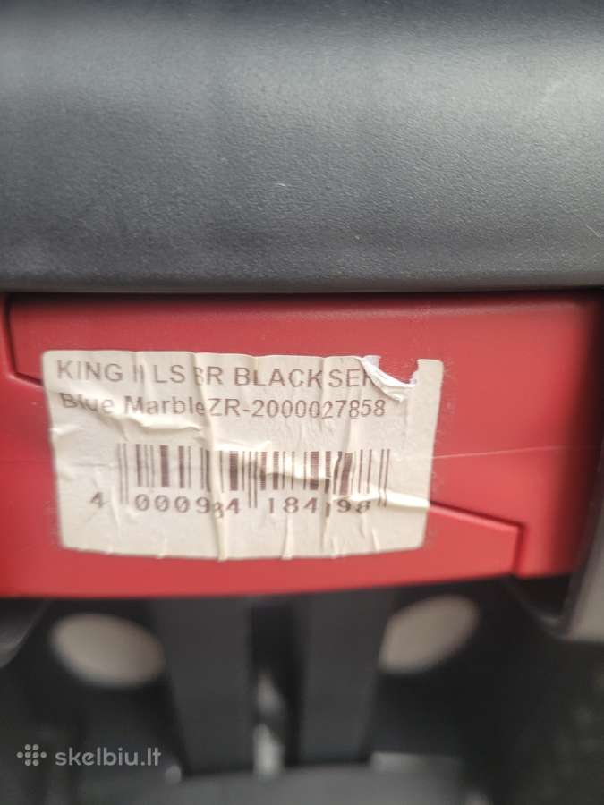 Britax Romer King 2 vaikiška kėdutė - nuotraukos Nr. 6