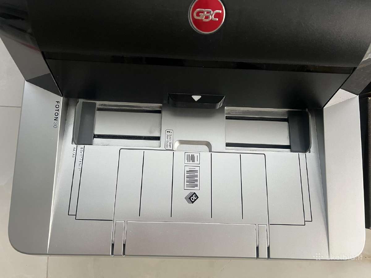 Gbc Foton 30 automatinis laminatorius +10 kaseciu - nuotraukos Nr. 4