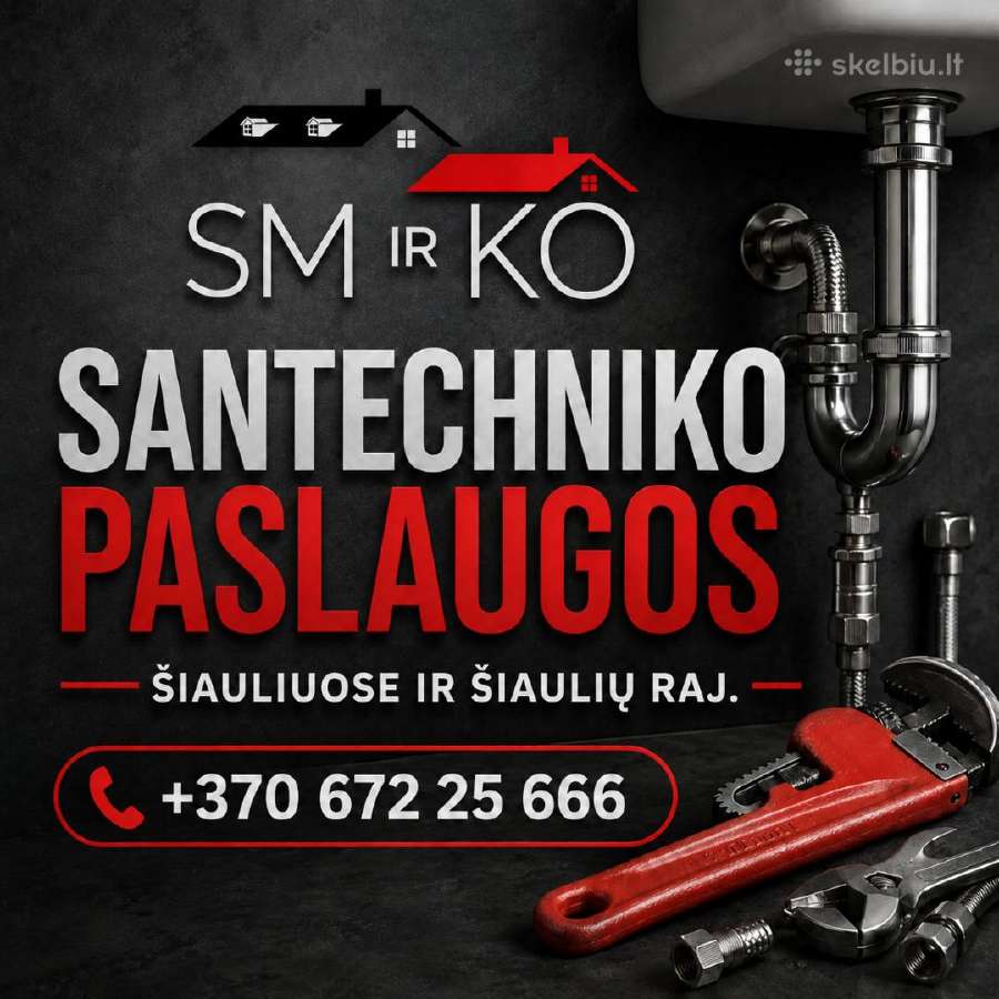 Santechniko paslaugos Šiauliai. Santechnikas - nuotraukos Nr. 2