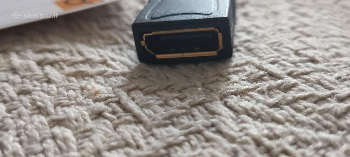 Hdmi Display port kabelis su Usb.4k. - nuotraukos Nr. 4