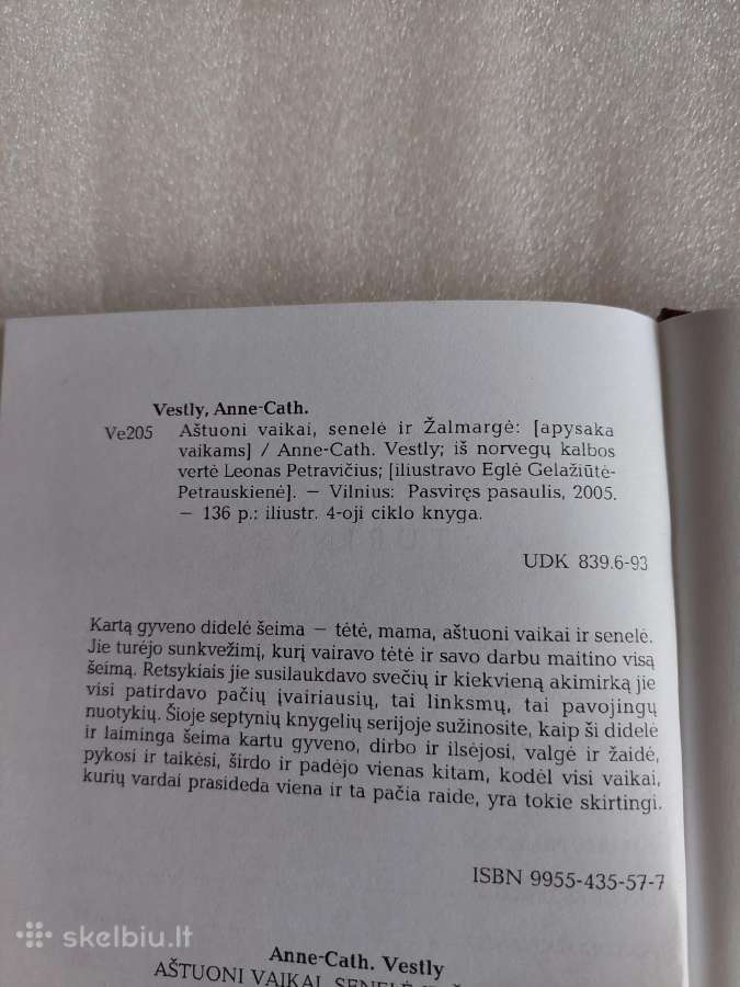 Aštuoni vaikai,senelė ir Žalmargė - nuotraukos Nr. 3