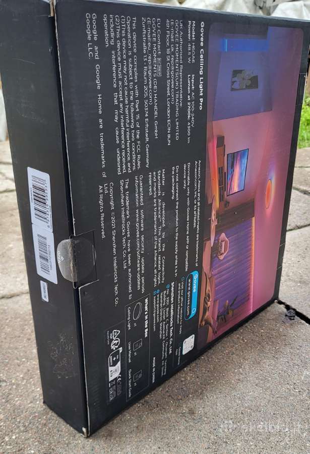 Išmanūs LED šviestuvai Groove light - nuotraukos Nr. 10