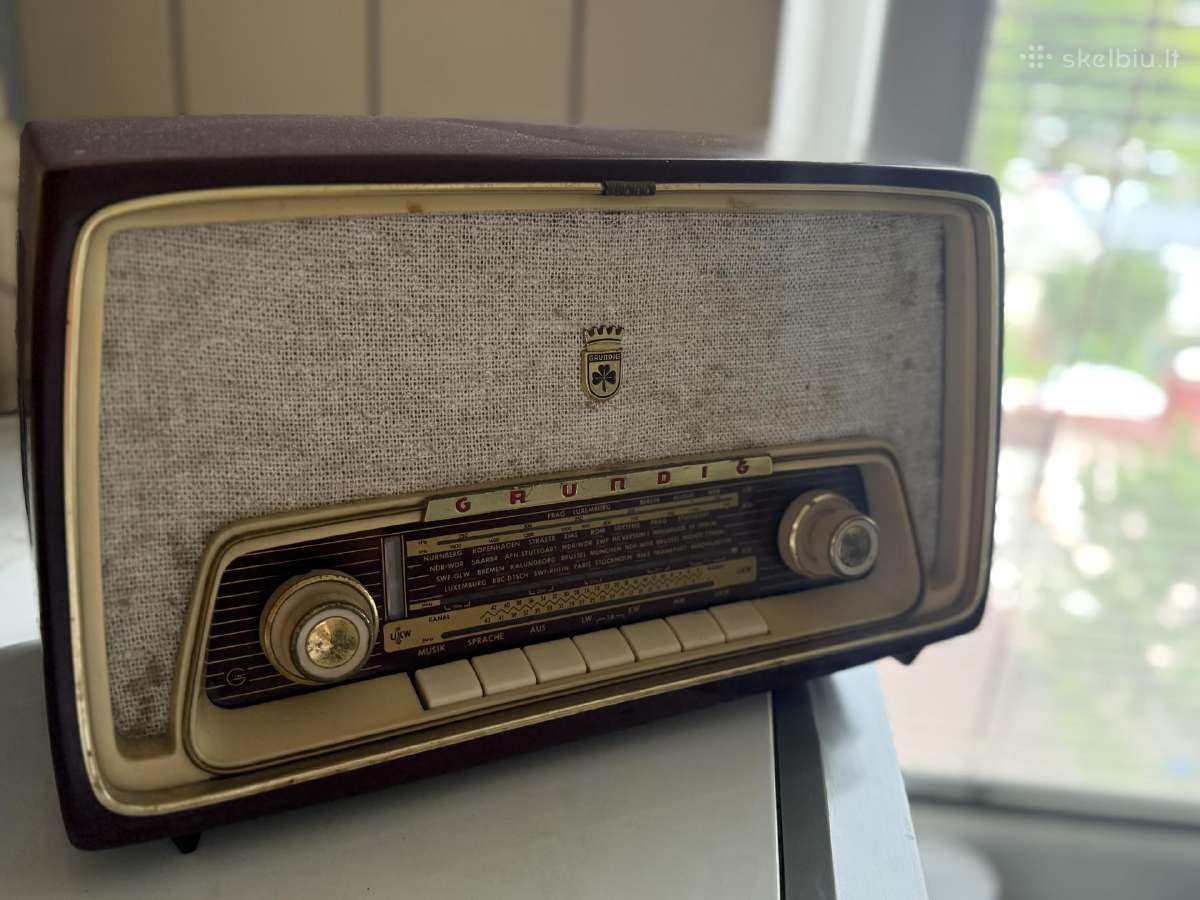 Grundig lempinis radio imtuvas - nuotraukos Nr. 3