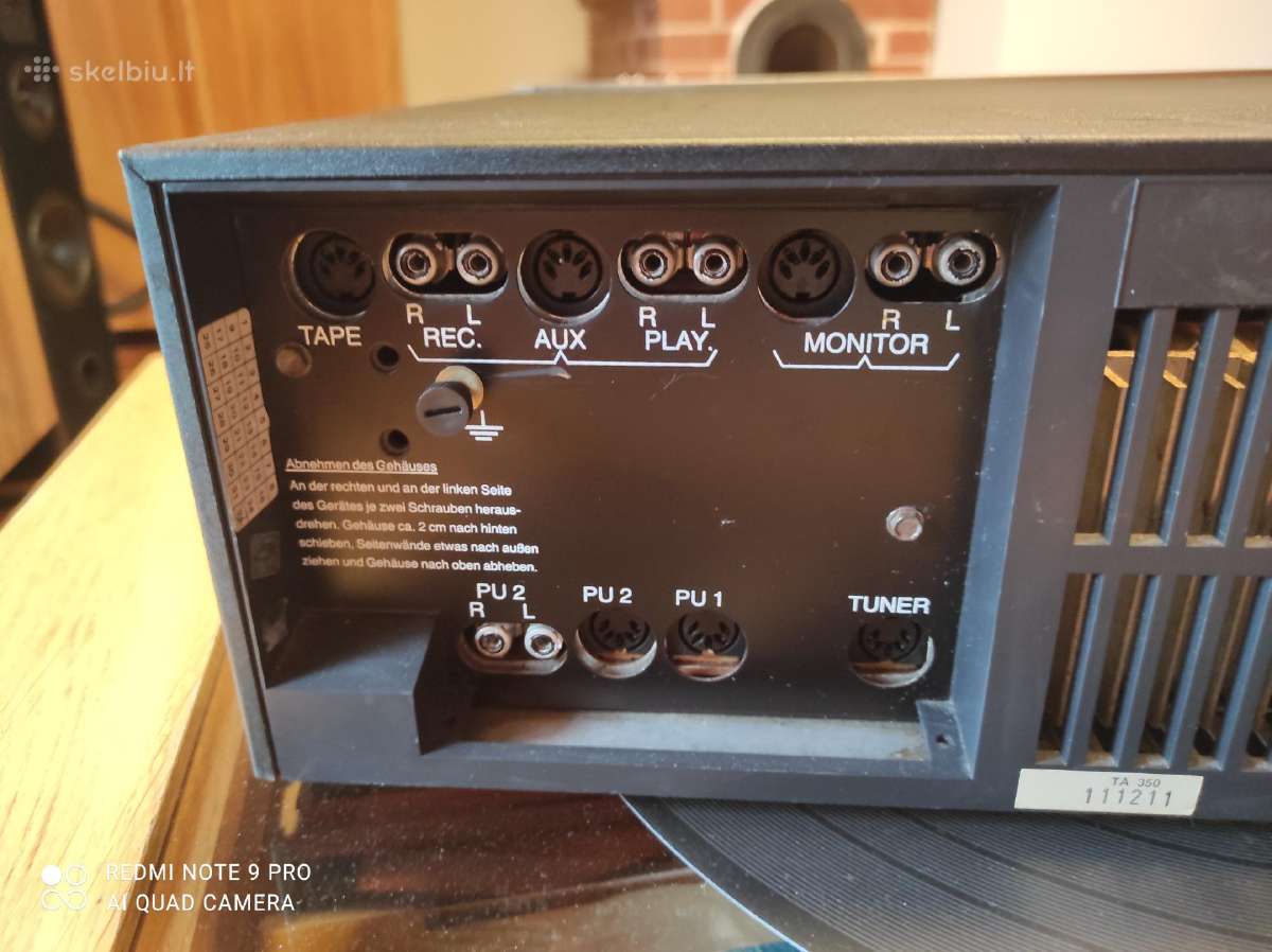 Telefunken ta 350 - nuotraukos Nr. 3