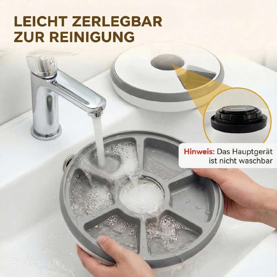 Automatinė šunų ir kačių šėrykla su laikmačiu - nuotraukos Nr. 6