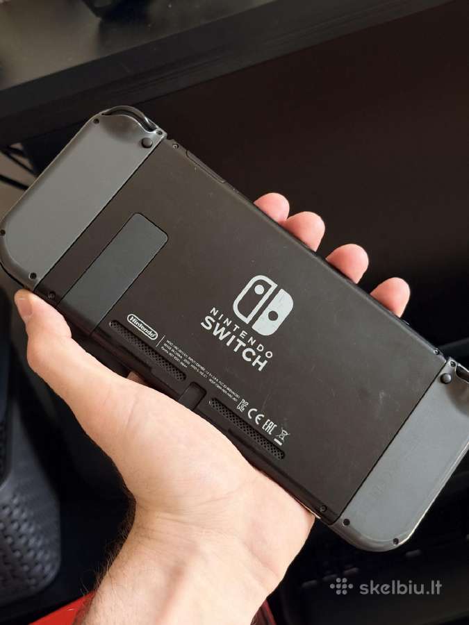 Nintendo Switch V2, 32gb, Gray - nuotraukos Nr. 7