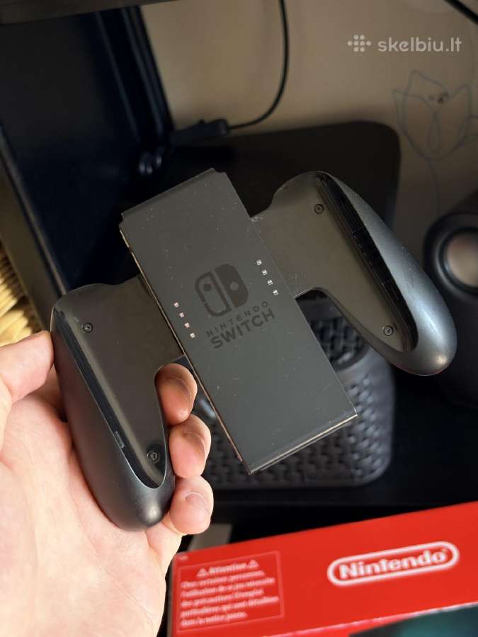 Nintendo Switch V2, 32gb, Gray - nuotraukos Nr. 10