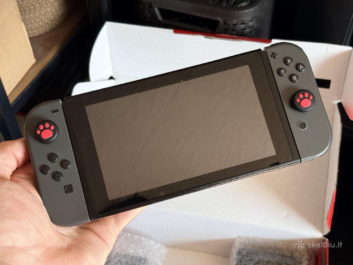 Nintendo Switch V2, 32gb, Gray - nuotraukos Nr. 13