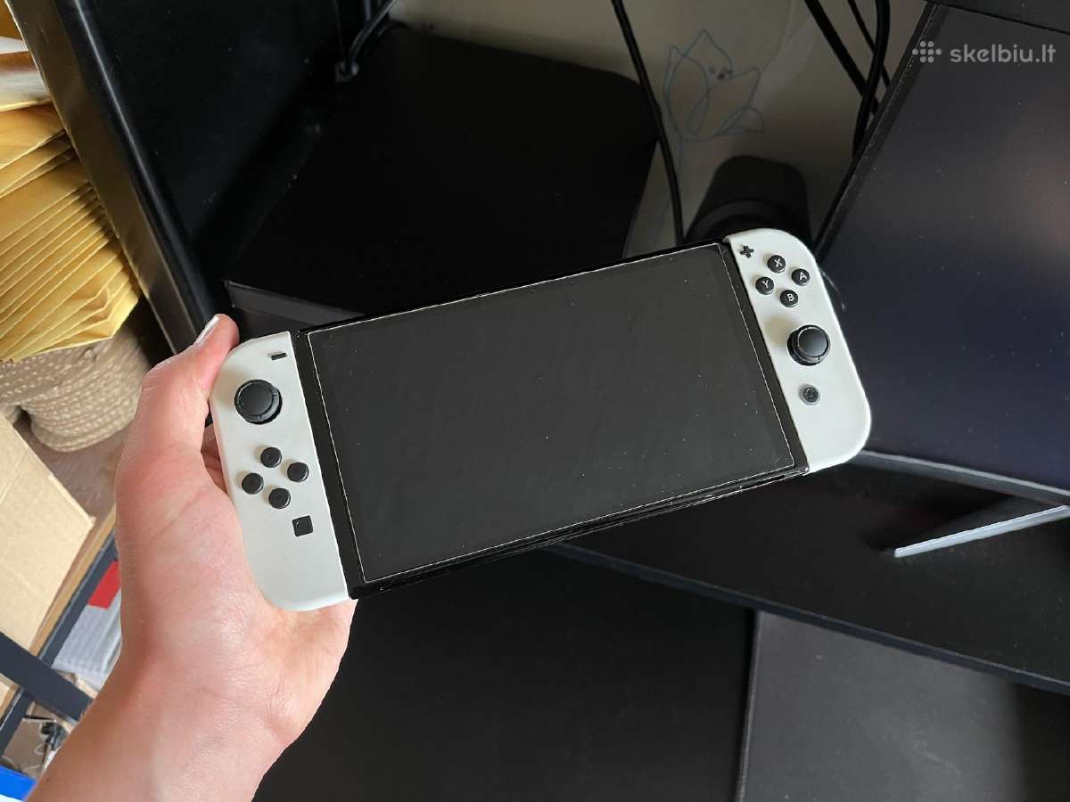 Nintendo Switch Oled, White 64gb - nuotraukos Nr. 4