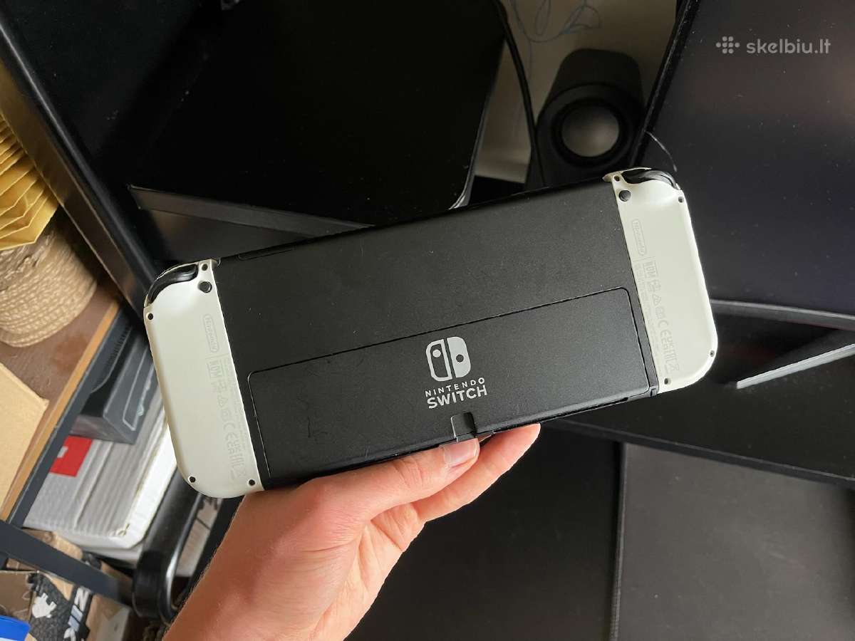 Nintendo Switch Oled, White 64gb - nuotraukos Nr. 5