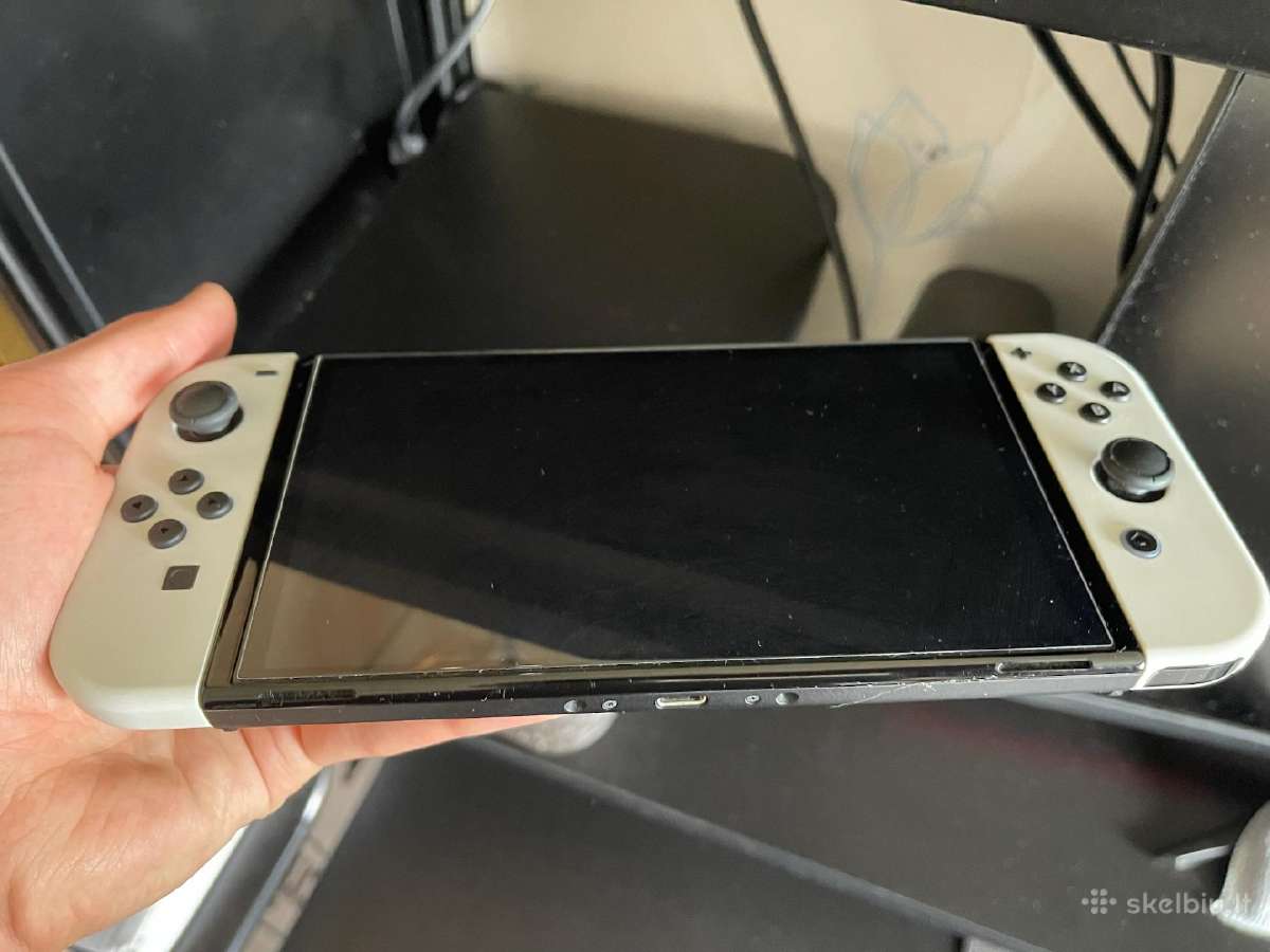 Nintendo Switch Oled, White 64gb - nuotraukos Nr. 6