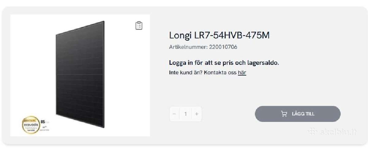 Saulės Moduliai Aiko Longi Ja Solar Leapton - nuotraukos Nr. 5