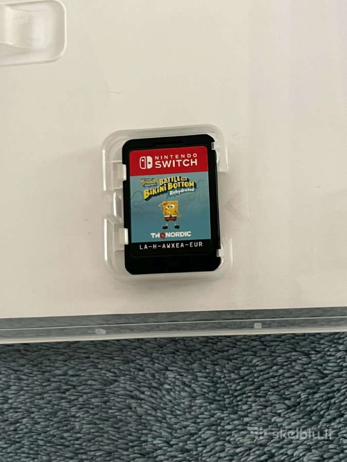 Nintendo Switch su priedais, žaidimais - nuotraukos Nr. 10