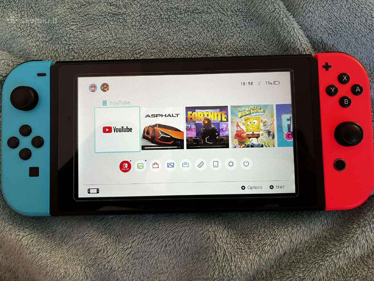 Nintendo Switch su priedais, žaidimais - nuotraukos Nr. 11