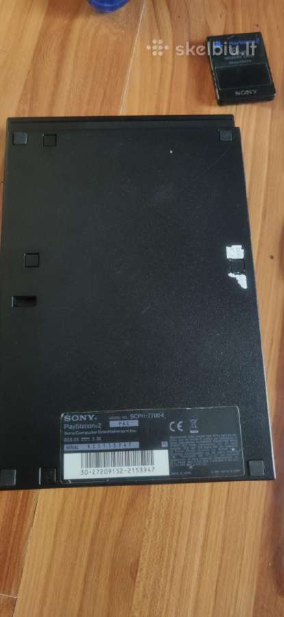 Playstation 2 su žaidimais - nuotraukos Nr. 5