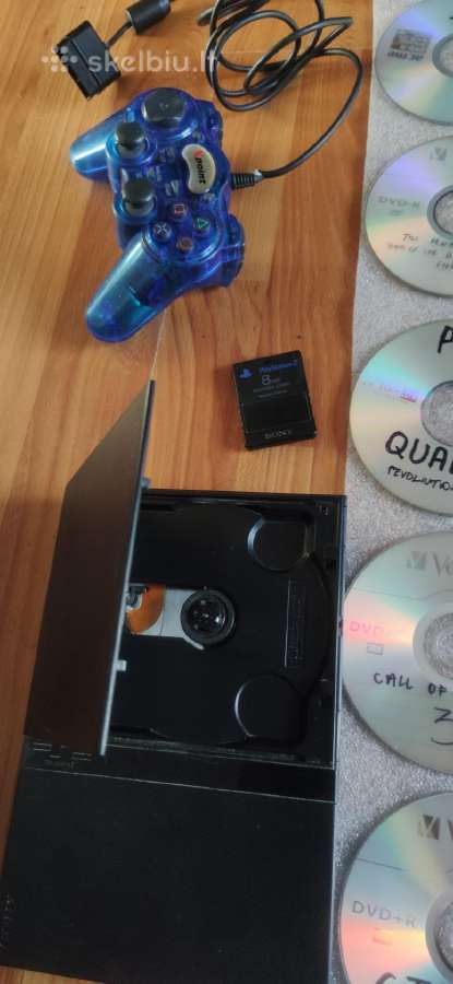 Playstation 2 su žaidimais - nuotraukos Nr. 2