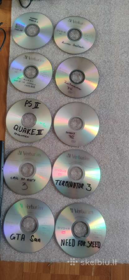 Playstation 2 su žaidimais - nuotraukos Nr. 6