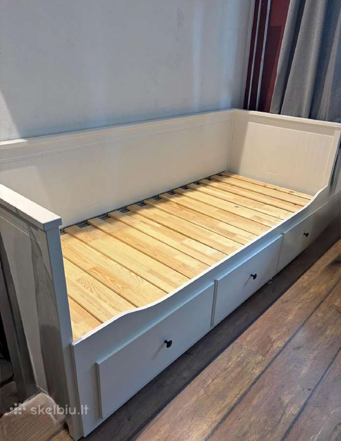 Hemnes kušete su 2 čiužiniais geros bukles - nuotraukos Nr. 2
