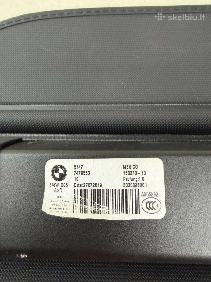 Bmw X5 G05 galinė užuolaida, storkė - nuotraukos Nr. 2