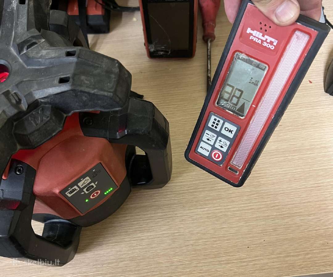 Hilti rotaciniai lazeriai nivelyrai - nuotraukos Nr. 2