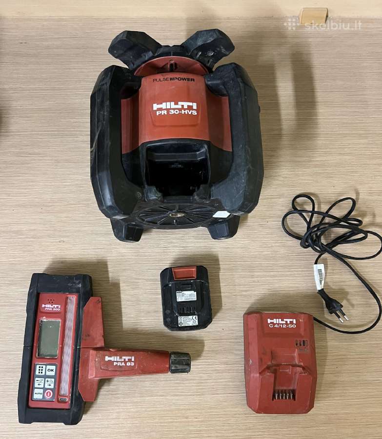 Hilti nivelyrai : Pr2-hs, Pr30-hvs, Pr300-hv2s - nuotraukos Nr. 10