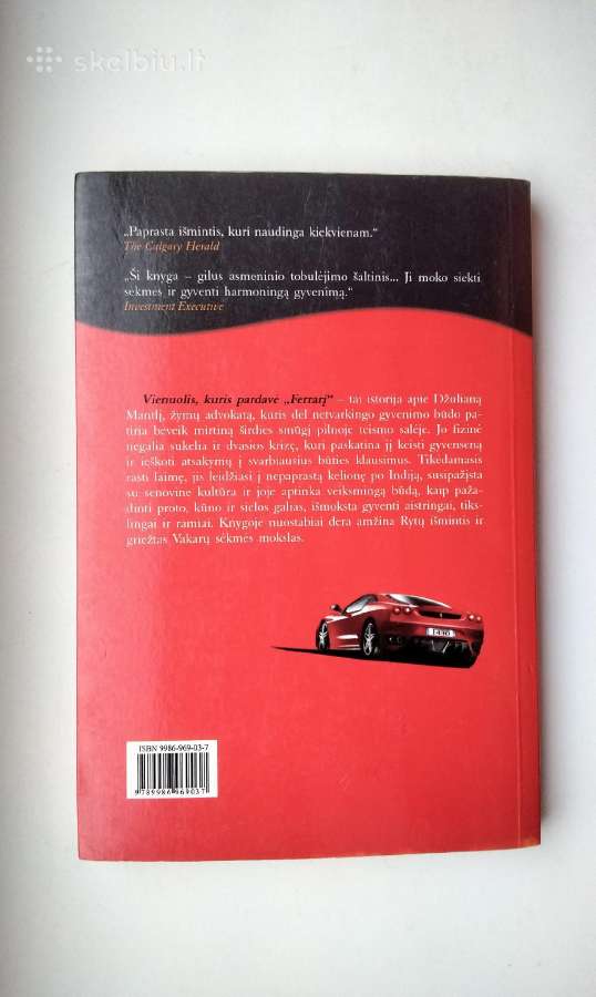 Vienuolis, kuris pard Ferrarį. Šeimos išminties pa - nuotraukos Nr. 13