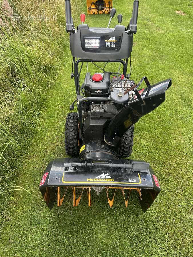 Mcculoch (Husqvarna) sniego valytuvas pustuvas - nuotraukos Nr. 4