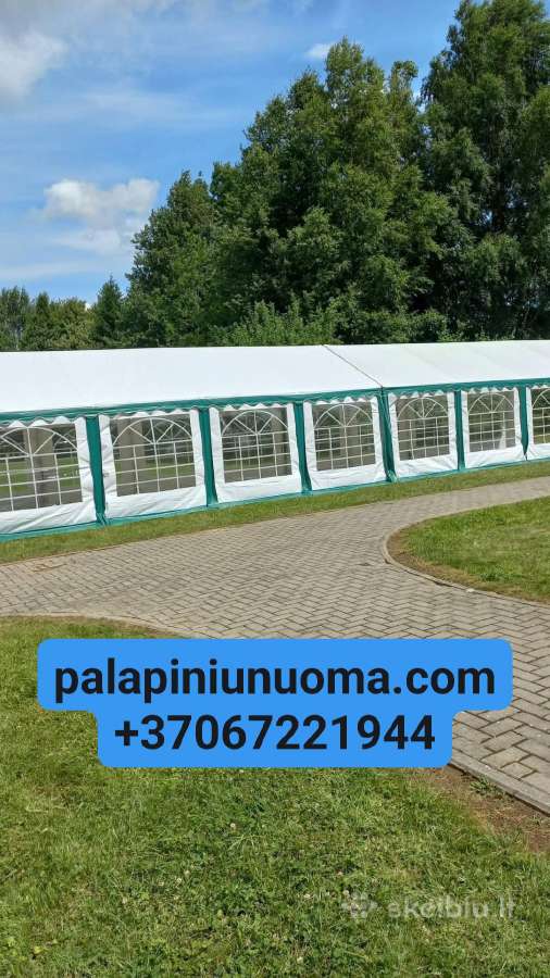 Naudotos Pvc 500 g/m palapinės ir lauko baldai - nuotraukos Nr. 6