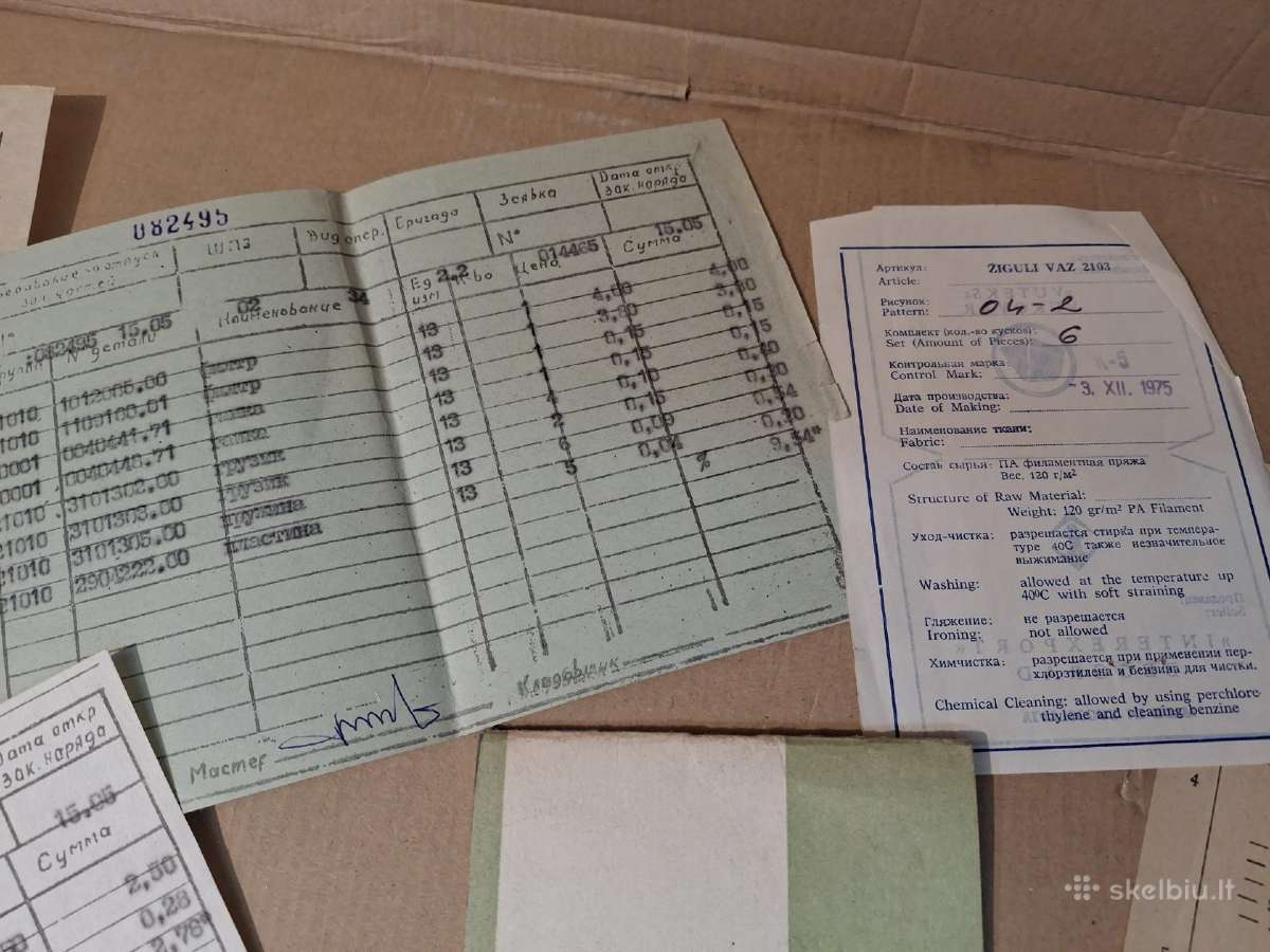 Vaz legenda 2106 originali serviso knygute - nuotraukos Nr. 4