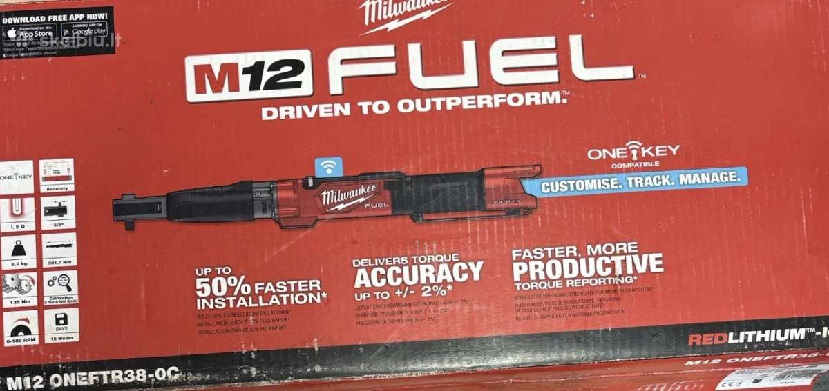 Nauji Milwaukee m12 Terkle ir kampinis verzliasuki - nuotraukos Nr. 6