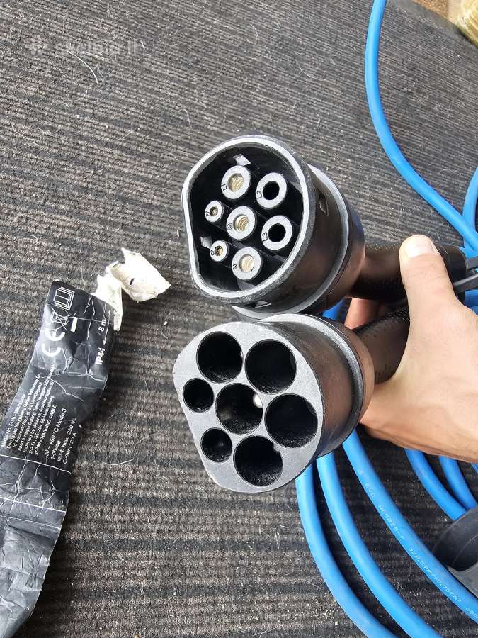 Vienos fazės 8 metrū ilgio type 2 laidas - nuotraukos Nr. 2