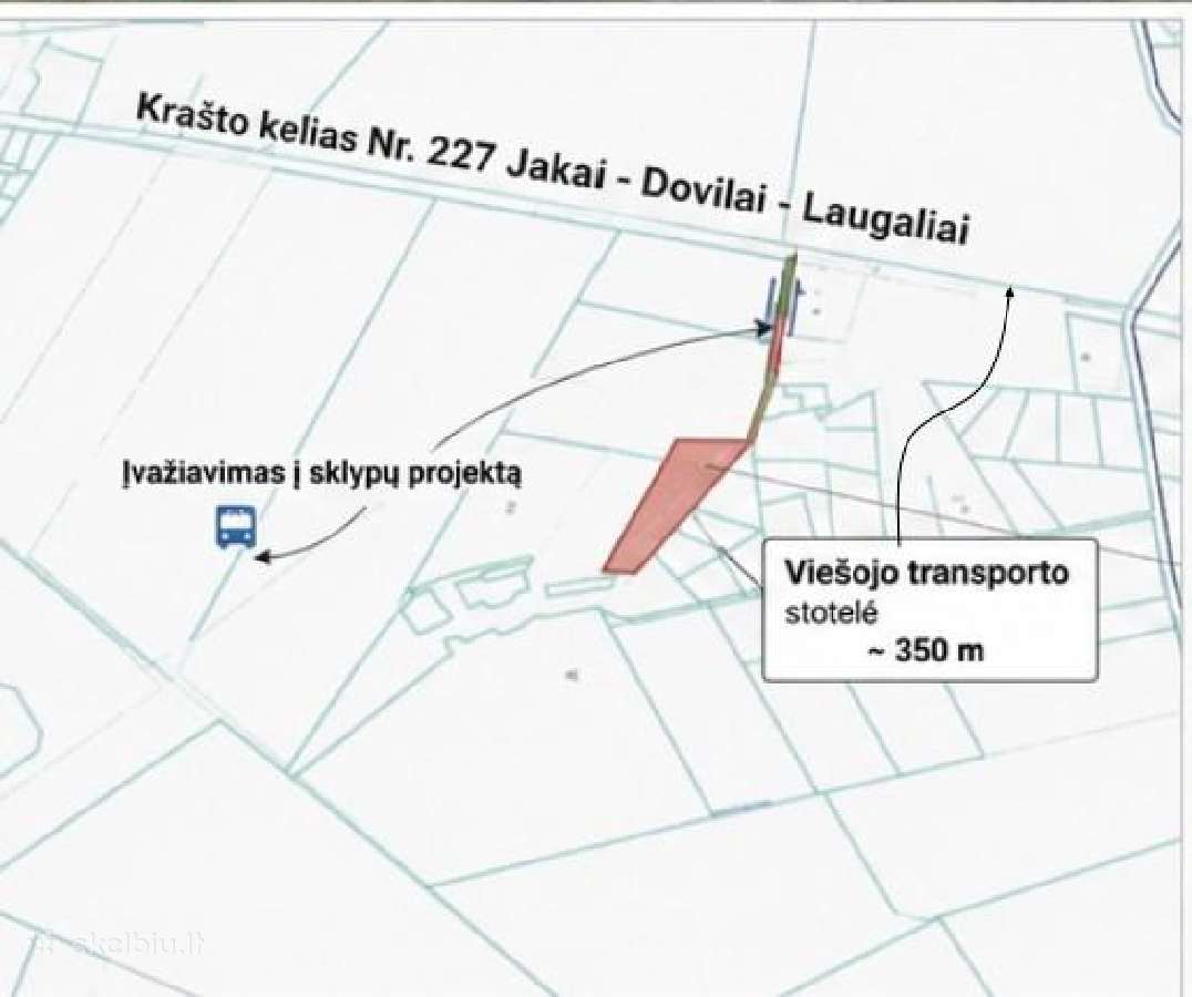 Parduodamas 0,9 Ha Namų v. Sklypas Klaipėdos Raj. - nuotraukos Nr. 4