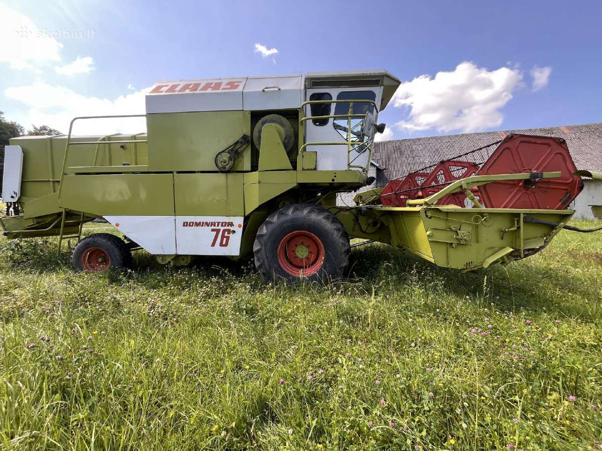 Claas kombainas - nuotraukos Nr. 6