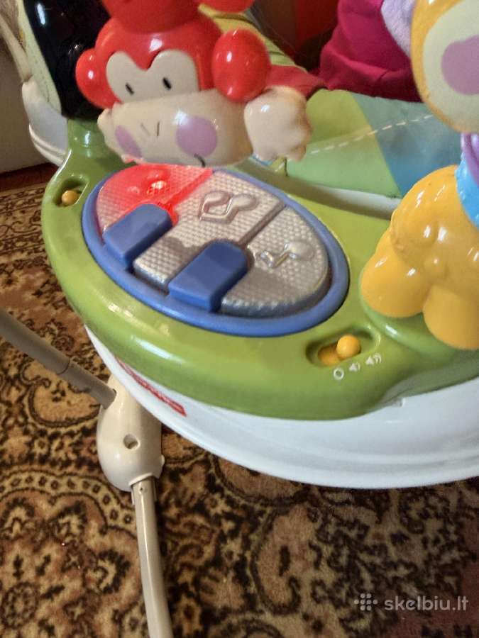 Fisher-price Rainforest šokliukas–veiklos centras - nuotraukos Nr. 5