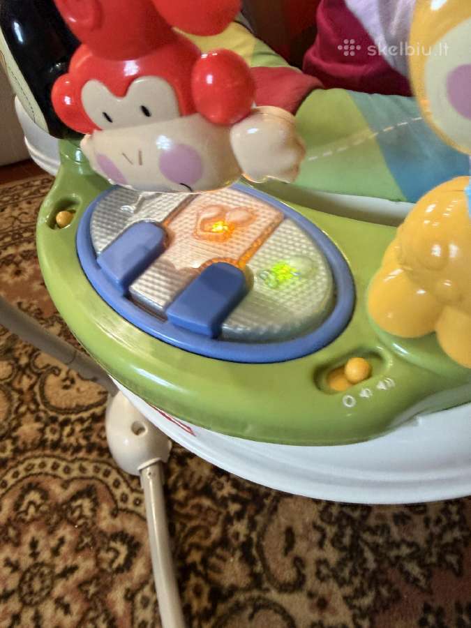 Fisher-price Rainforest šokliukas–veiklos centras - nuotraukos Nr. 6