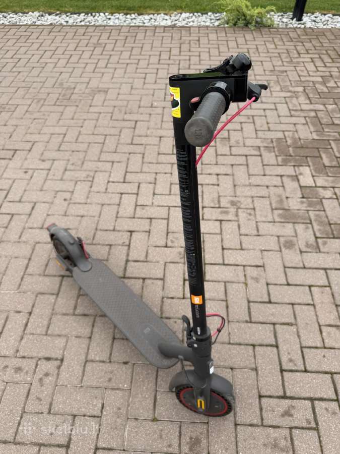 Elektrinis paspirtukas Xiaomi Mi Scooter Pro 2 - nuotraukos Nr. 6