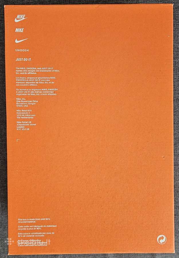 Nike batų dėžė 34x23x12cm. - nuotraukos Nr. 3