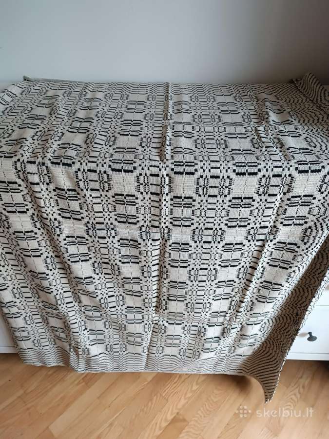 Vintažinės austos nenaudotos lovatiesės - nuotraukos Nr. 6