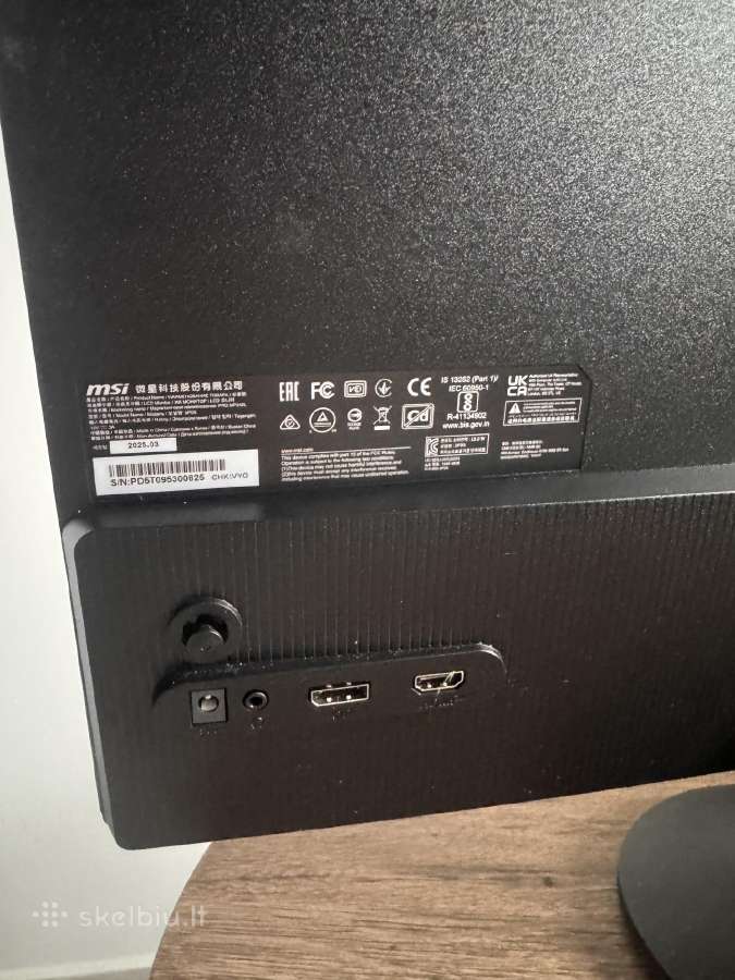 Msi monitoriai 2 vnt - nuotraukos Nr. 2