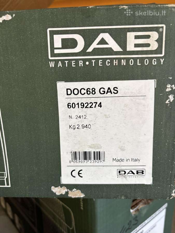 Dab Dtron2 45/90 vandens siurblys + Doc 68 priedas - nuotraukos Nr. 4