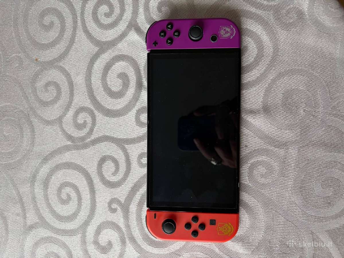 Nintendo switch oled pokemon edition - nuotraukos Nr. 4