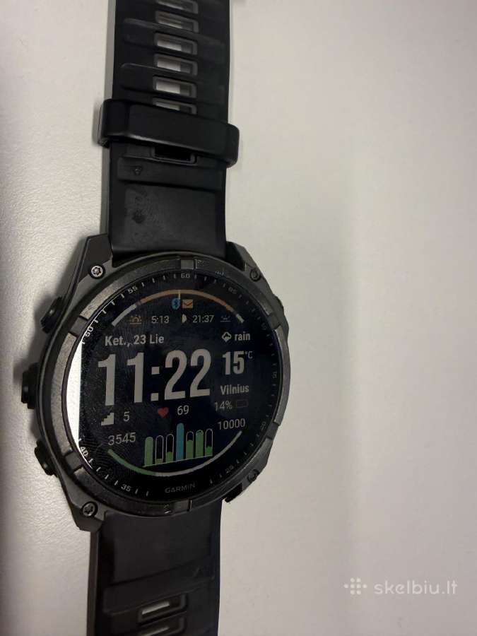 Garmin fēnix® 8 Solar Sapphire Titanium 51 mm - nuotraukos Nr. 3