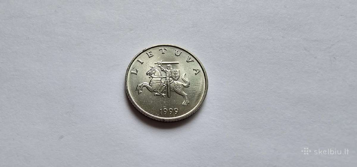 1999 1 litas Unc - nuotraukos Nr. 2